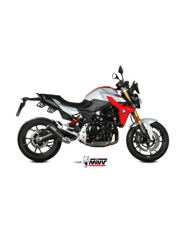 MIVV SLIP-ON X-M1 BLACK BMW F 900 R 2020-24