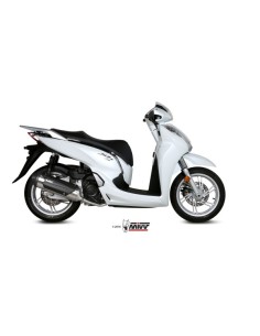 MIVV FULL SYSTEM 1X1 URBAN ST. STEEL HONDA SH 300 2015-16 2