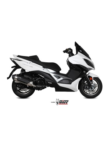 MIVV FULL SYSTEM 1X1 URBAN ST. STEEL KYMCO XCITING 400 2013-16