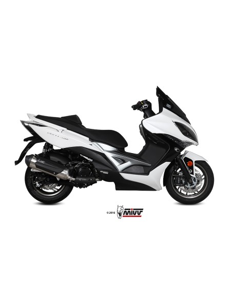 MIVV FULL SYSTEM 1X1 URBAN ST. STEEL KYMCO XCITING 400 2013-16
