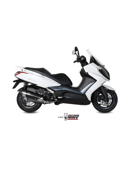 MIVV FULL SYSTEM 1X1 URBAN ST. STEEL KYMCO DOWNTOWN 350 2015-16