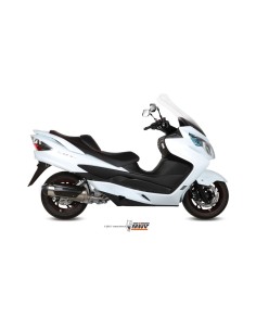 MIVV FULL SYSTEM 1X1 URBAN ST. STEEL SUZUKI BURGMAN 400 2006-16