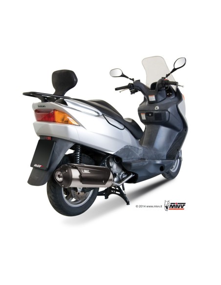 MIVV FULL SYSTEM 1X1 URBAN ST. STEEL SUZUKI BURGMAN 125 / BURGMAN 150 2002-06