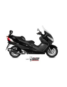MIVV FULL SYSTEM 1X1 URBAN ST. STEEL SUZUKI BURGMAN 250 / BURGMAN 400 2003-06
