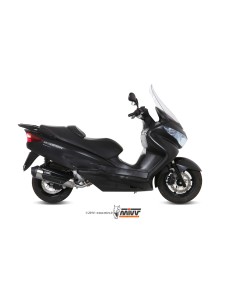 MIVV FULL SYSTEM 1X1 URBAN ST. STEEL SUZUKI BURGMAN 200 2007-13