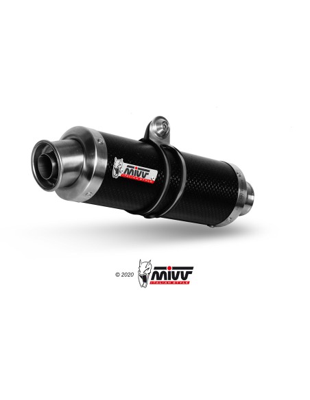 MIVV 2 SLIP-ON GP CARBON DUCATI MONSTER S2R 800 2005-07 / S2R 1000 2006-07 / S4R 2003-05