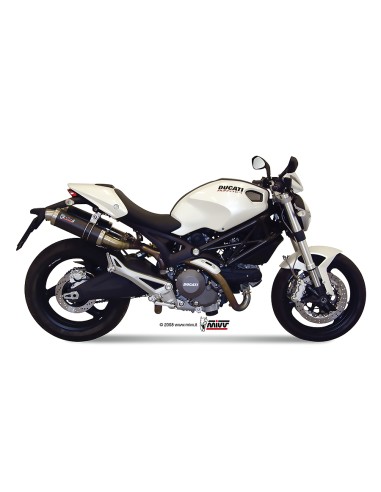 MIVV 2 SLIP-ON GP CARBON DUCATI MONSTER 696 2008-14