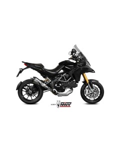 MIVV SLIP-ON DELTA RACE ST. STEEL DUCATI MULTISTRADA 1200 2010-14