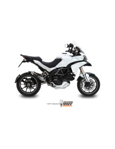MIVV SLIP-ON GP BLACK DUCATI MULTISTRADA 1200 2010-14