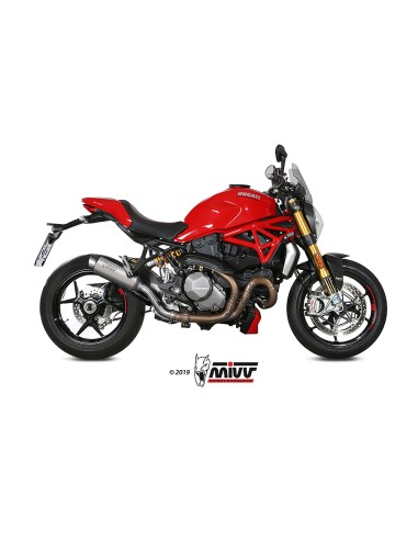 MIVV SLIP-ON GP PRO TITAN DUCATI MONSTER 821 2018-20 / MONSTER 1200 2017-21