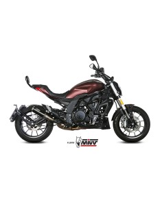 MIVV SLIP-ON MK3 BLACK BENELLI 502C 2019-24
