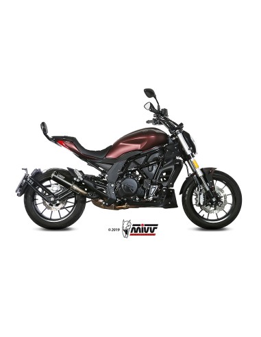MIVV SLIP-ON MK3 BLACK BENELLI 502C 2019-24