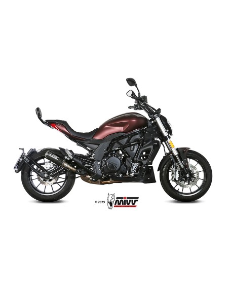 MIVV SLIP-ON MK3 CARBONO BENELLI 502C 2019-24