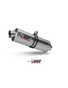 MIVV 2 SLIP-ON OVAL ST. STEEL HONDA HORNET 900 2002-06