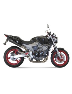 MIVV SLIP-ON X-CONE BLACK HONDA HORNET 600 2003-06