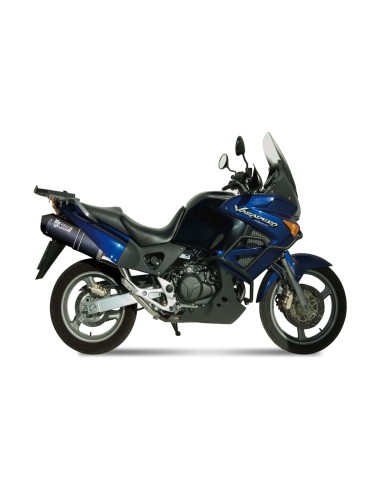 MIVV 2 SLIP-ON OVAL CARBONO CON TAPA CARBONO HONDA XL 1000 VARADERO  2003-11