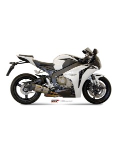 MIVV SLIP-ON SUONO ST. STEEL CON TAPA CARBONO HONDA CBR 1000 RR 2008-13