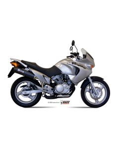 MIVV SLIP-ON OVAL CARBONO CON TAPA CARBONO HONDA XL 125 VARADERO  2007-11