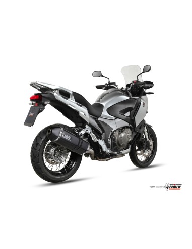 MIVV SLIP-ON SPEED EDGE BLACK HONDA CROSSTOURER  2012-20