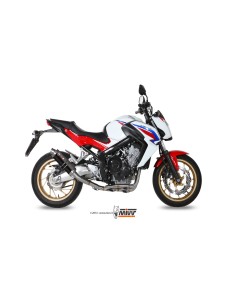 MIVV FULL SYSTEM 4X2X1 GP BLACK HONDA CB 650 F 2014-18