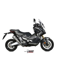 MIVV SLIP-ON DELTA RACE ST. STEEL HONDA X-ADV 750 2017-24
