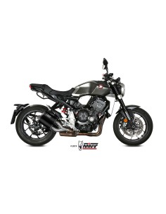 MIVV 2 SLIP-ON MK3 BLACK HONDA CB 1000 R 2018-24