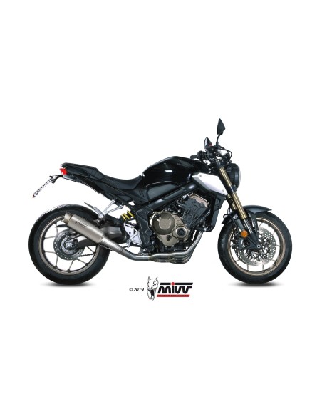MIVV FULL SYSTEM 4X2X1 GP PRO TITAN HONDA CB 650 R / CBR 650 R 2019-23