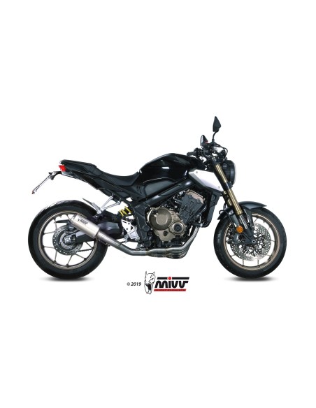 MIVV FULL SYSTEM 4X2X1 MK3 ST. STEEL HONDA CB 650 R / CBR 650 R 2019-23