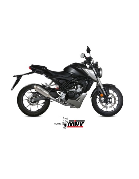 MIVV FULL SYSTEM 1X1 GP PRO TITAN HONDA CB 125 R 2018-20
