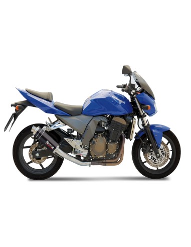 MIVV SLIP-ON GP BLACK KAWASAKI Z750 2004-06