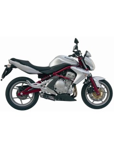 MIVV SLIP-ON OVAL CARBONO KAWASAKI ER-6N / F 2005-11 / VERSYS 650 2006-14