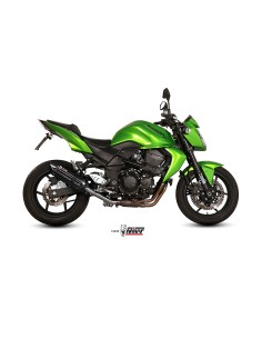 MIVV SLIP-ON SUONO BLACK CON TAPA CARBONO KAWASAKI Z750 2007-14