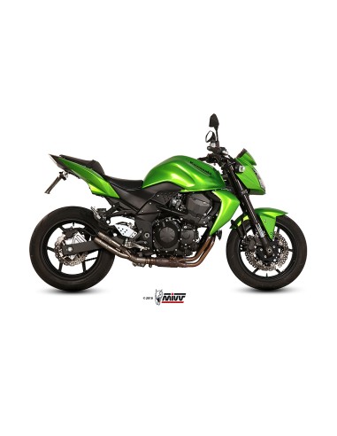 MIVV SLIP-ON DOUBLE GUN FULL TITANIUM KAWASAKI Z750 2007-14
