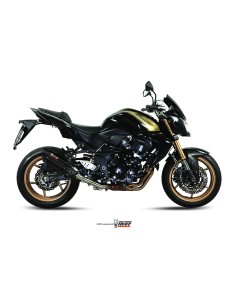 MIVV SLIP-ON SUONO BLACK CON TAPA CARBONO KAWASAKI Z750 R 2011-14