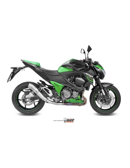 MIVV SLIP-ON GHIBLI ST. STEEL KAWASAKI Z800 2013-16