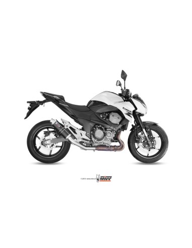 MIVV SLIP-ON GP BLACK KAWASAKI Z800 E 2013-16