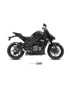 MIVV 2 SLIP-ON GP BLACK KAWASAKI Z1000 / Z1000 R EDITION 2014-20