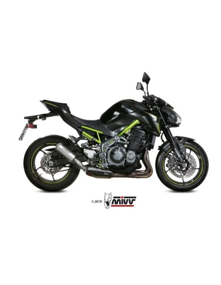 MIVV SLIP-ON MK3 ST. STEEL KAWASAKI Z900 2017-23