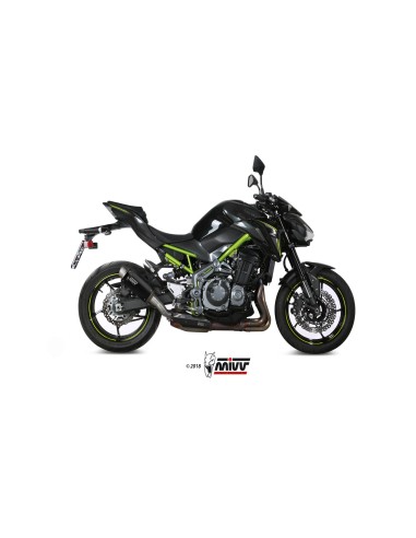 MIVV SLIP-ON GP PRO BLACK KAWASAKI Z900 2017-19 / Z900 A2 (35 KW / 70 KW) 2017-24