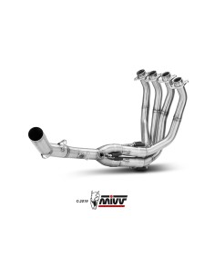 MIVV COLECTORES NO KAT (COMPATIBLE CON SILENCIOSOS MIVV Y DE SERIE) KAWASAKI Z900 RS 2018-24