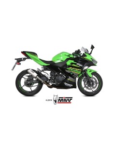 MIVV SLIP-ON MK3 ST. STEEL KAWASAKI NINJA 400 2018-23 / Z400 2019-23