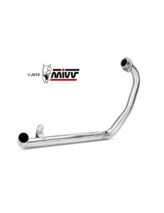 MIVV TUBO NO KAT (COMPATIBLE CON SILENCIADORES MIVV Y ORIGINALES) KAWASAKI NINJA 125 / Z125 2019-24