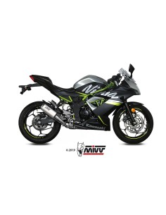 MIVV SLIP-ON MK3 ST. STEEL KAWASAKI NINJA 125 / Z125 2019-24