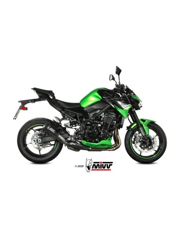 MIVV SLIP-ON MK3 CARBONO KAWASAKI Z900 2020-24