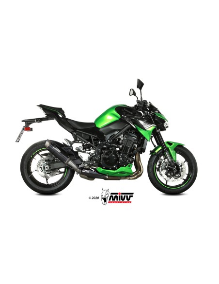 MIVV SLIP-ON GP PRO BLACK KAWASAKI Z900 2020-24