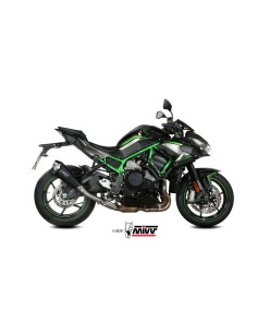 MIVV SLIP-ON DELTA RACE BLACK KAWASAKI Z H2 / SE 2020-24