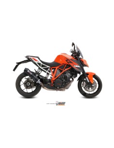 MIVV SLIP-ON OVAL CARBONO CON TAPA CARBONO KTM 1290 SUPERDUKE 2014-19