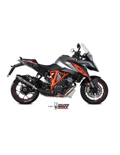 MIVV SLIP-ON OVAL CARBONO CON TAPA CARBONO KTM 1290 SUPERDUKE GT 2016-24