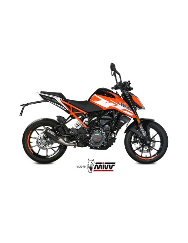 MIVV SLIP-ON MK3 CARBONO KTM 125/390 DUKE / RC 125/390 2017-20