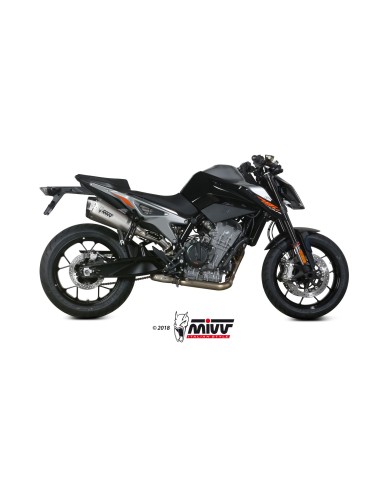 MIVV SLIP-ON DELTA RACE ST. STEEL KTM 790 DUKE 2018-20 / 890 DUKE 2020-24